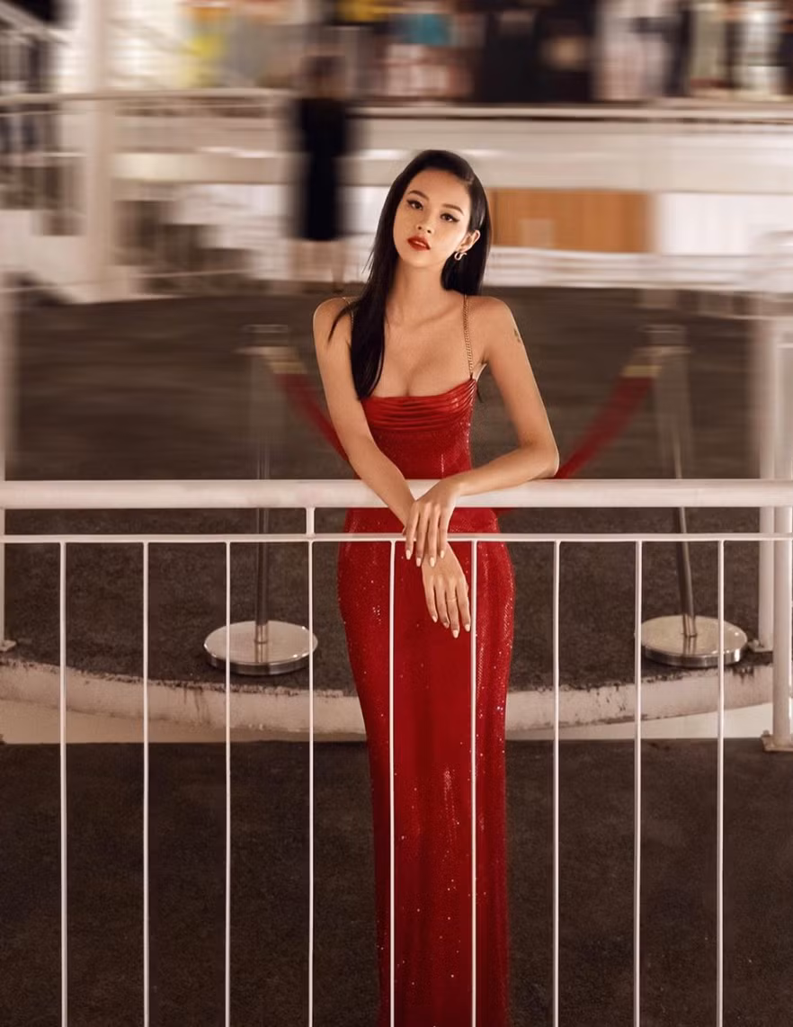 Quán quân The Face Vietnam 2016 - Phí Phương Anh (SN 1997) sở hữu thân hình mình hạc xương mai khiến ai nhìn cũng xót xa. Chính dáng vẻ gầy gò là điểm yếu của cô nàng dù có thần thái chụp ảnh cực đỉnh.