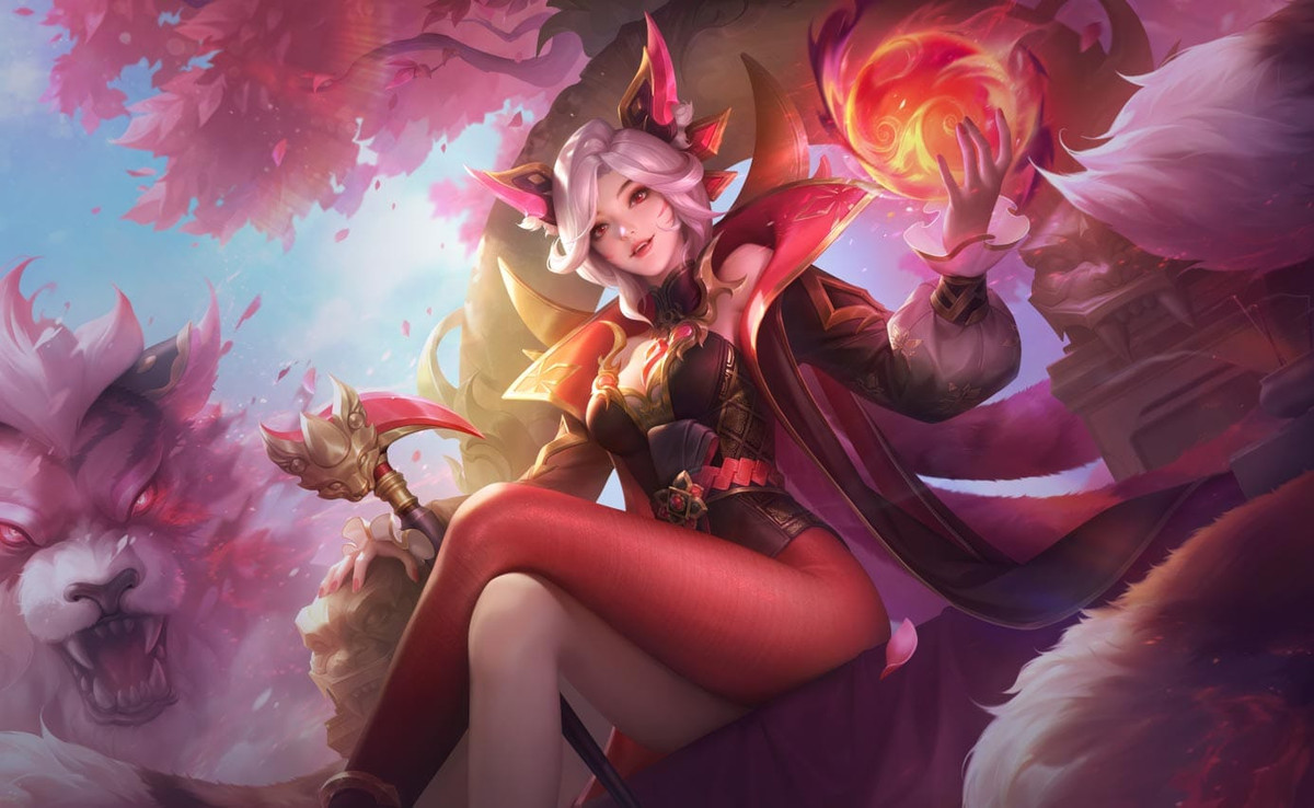 Mới đây, trong 1 livestream ra mắt trang phục mới của tướng Liliana - vị tướng đường giữa, Hana đã xuất hiện với tạo hình cực cháy.