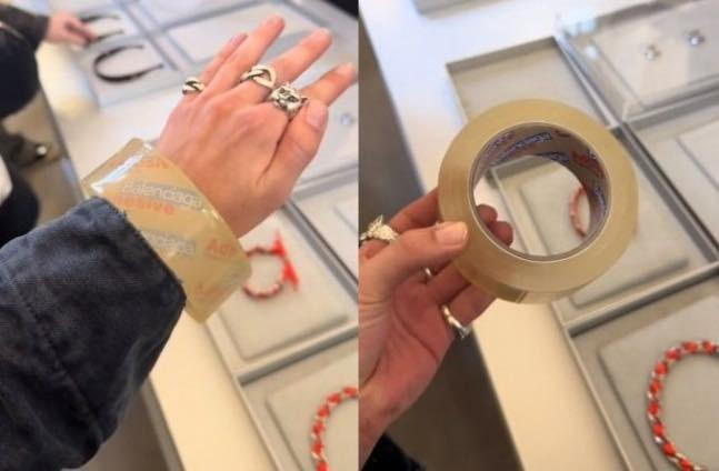 Ở Việt Nam, giá một cuộn băng dính như vậy chỉ có giả vài chục nghìn. Nhiều netizen Việt đã tỏ ra thích thú và bình luận: "Ngày nào cũng đeo vòng này từ chân đến tay, mỗi lần mua cứ mấy cây, mà mỗi cây thì hẳn 5 vòng", "Nhà tôi có đủ màu luôn tha hồ phối đồ".