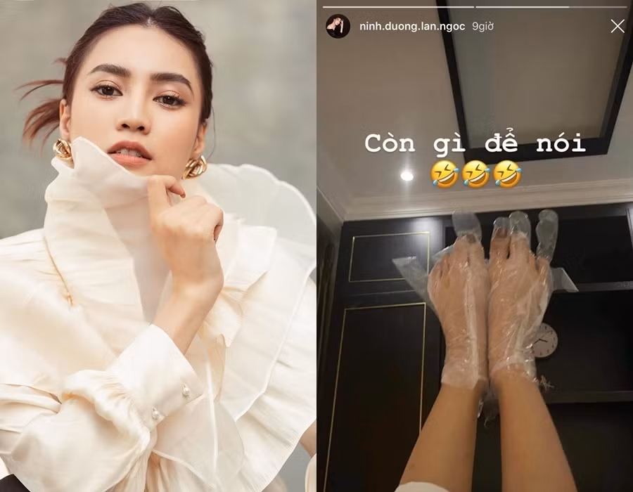 Dù vẫn đang hạn chế mở cửa các hoạt động giải trí, dịch vụ nhưng người dân đã có thể tự do đi "tân trang" bản thân sau một thời gian dài "ở ẩn". Đối với các mỹ nhân Việt, salon làm tóc, làm nail và các cửa hàng thời trang là nơi họ muốn đến nhất sau hết giãn cách xã hội. Ninh Dương Lan Ngọc, Sĩ Thanh khoe thành quả làm móng trong khi Bảo Thy, Đỗ Mỹ Linh, Chúng Huyền Thanh phấn khích với mái tóc mới.