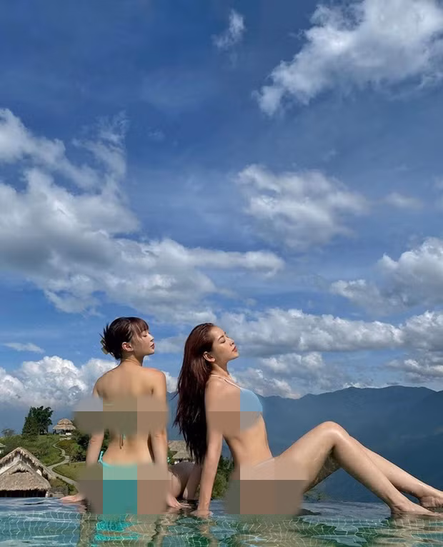 Dù không lên tiếng nói ra, thế nhưng có vẻ như hot girl Sun Ht đang âm thầm khẳng định tin đồn đó là thật khi mới đây cô nàng đăng tải loạt ảnh mặc bikini gợi cảm cùng Chi Pu.