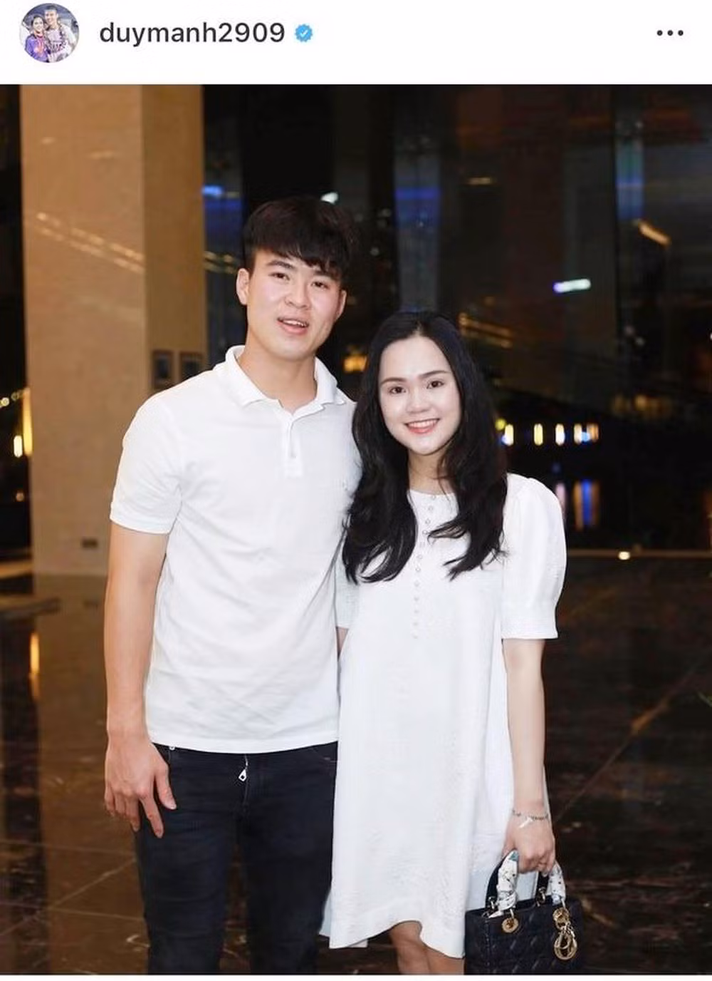 Quỳnh Anh và Duy Mạnh kết hôn vào tháng 2/2020 sau gần 5 năm yêu nhau.