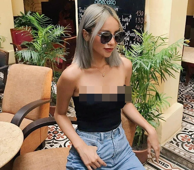 Bùi Linh Chi (1996, Hà Nội) cũng gây được chú ý sau khi tham gia The Face 2018 và được HLV Thanh Hằng chọn về đội của mình.