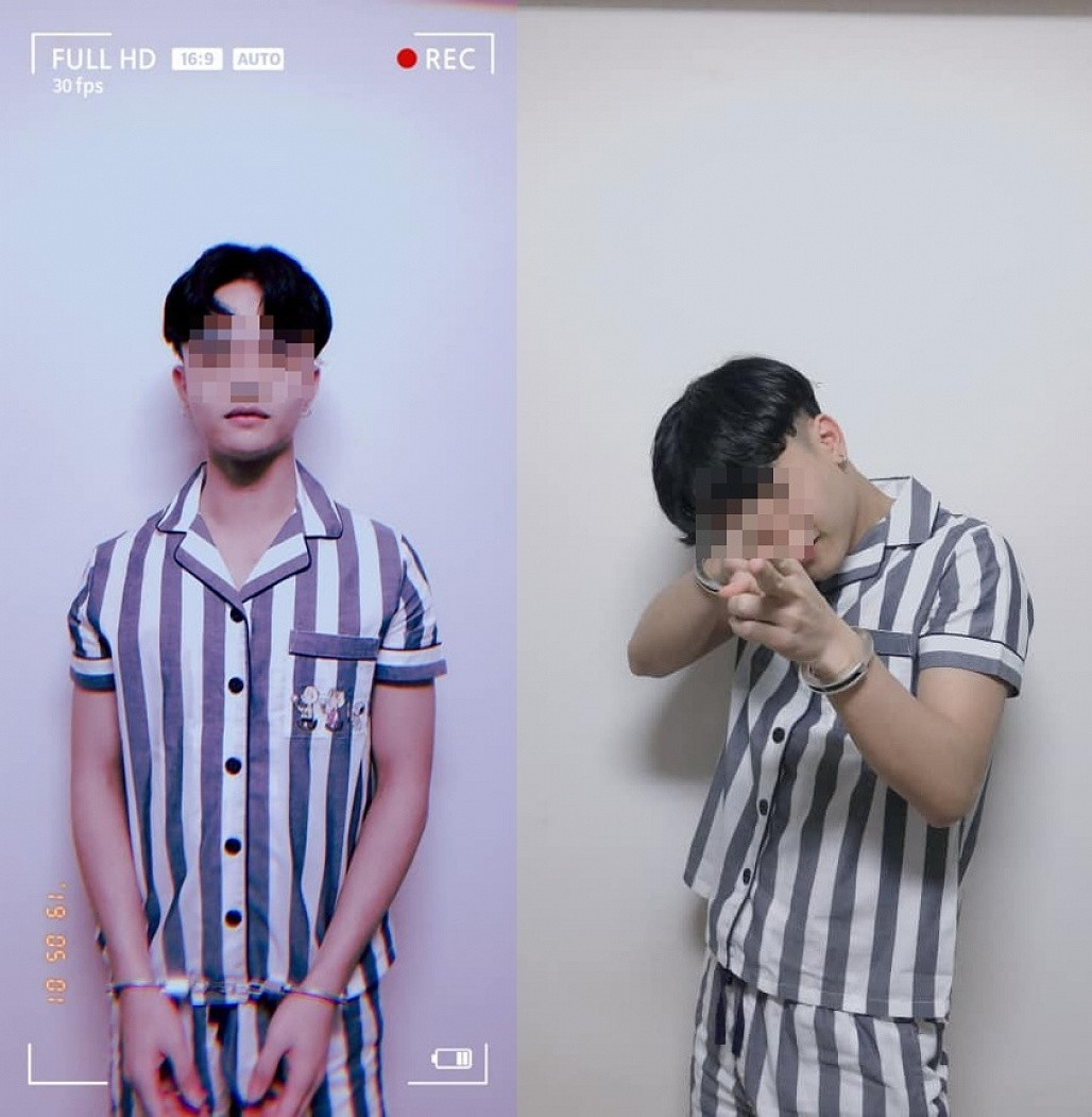 Trong khi hành động này có thể khiến người mặc vướng vào lao lý, nhiều bạn trẻ vô tư "đu" theo trend Khá Bảnh.