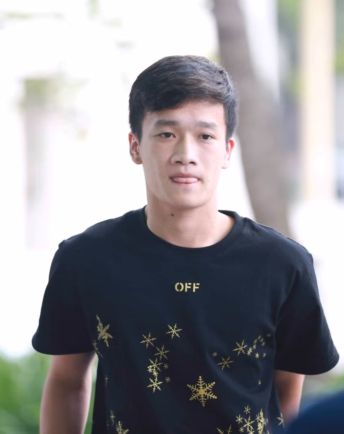 Nguyễn Hoàng Đức gây ấn tượng bởi những pha xử lý bóng khéo léo, anh được mệnh danh là Tuấn Anh của U22 Việt Nam.