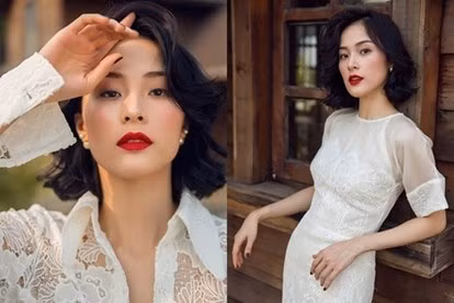 Nhan sắc không phụ thuộc thẩm mỹ này của người đẹp Hà Thành chắc chắn sẽ khiến mọi cô gái ghen tị. Mời quý độc giả đón xem thêm video “Cô Tấm” Hạ Vi nói về áp lực khi yêu Cường “đô la” - Nguồn: KÊNH VTC14