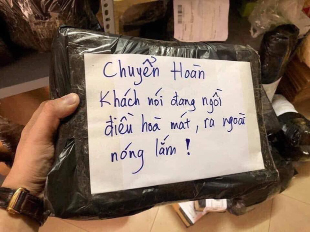 Shipper bị bom hàng vì lý do...thời tiết quá nóng, khách đang ngồi điều hoà không muốn ra ngoài. Thế này mới biết, làm nghề giao hàng khổ đến mức độ nào, nắng nóng vẫn di chuyển liên tục ngoài đường.