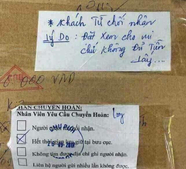 Khách đặt vì "vui mồm" thế này thì anh em shipper bỏ nghề hết mất thôi.