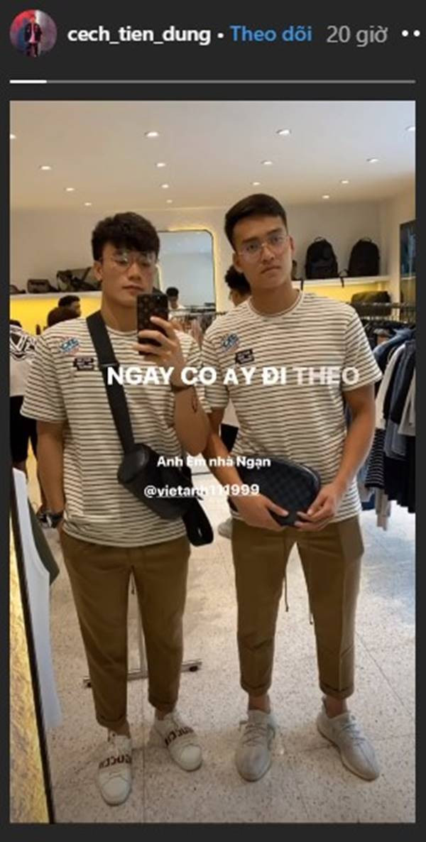 Thậm chí, thủ thành Bùi Tiến Dũng còn rất chăm chỉ "đú trend" Mắt biếc khi tự nhận mình là Ngạn nhưng rất cô đơn, không có cả Hà Lan lẫn Hồng.