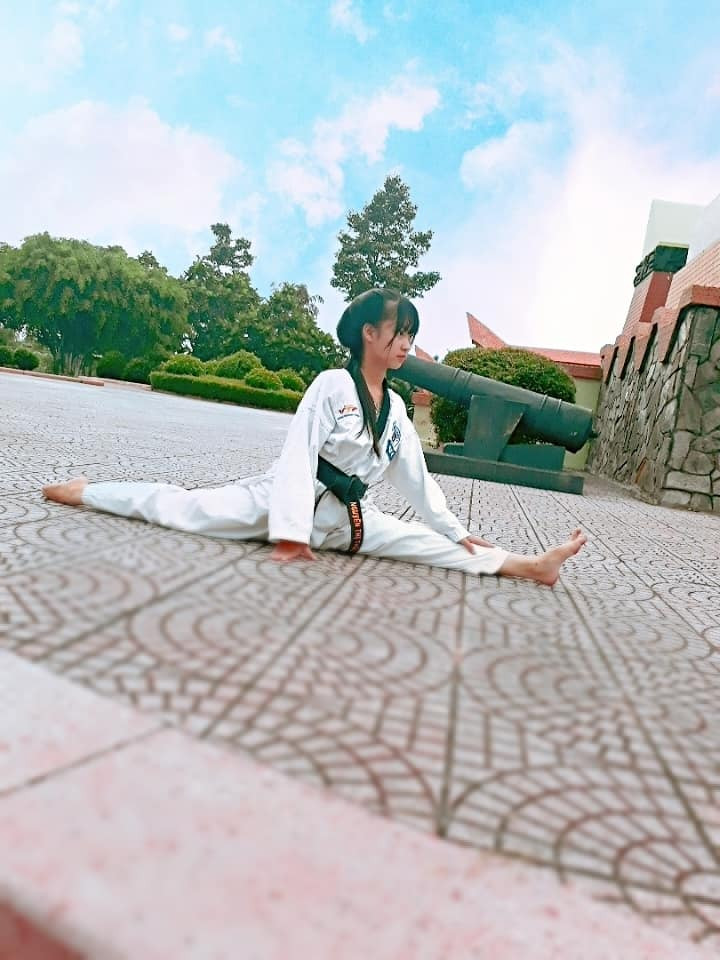 Những bức ảnh hot girl Taekwondo đăng tải trong các hội nhóm thường nhận được phản hồi rất tích cực từ cộng đồng mạng.