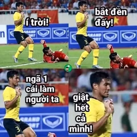 Nhìn hành động này, chắc hẳn ai xem cũng phải "cười ngất" vì hành động biểu cảm của cầu thủ đội bạn. Ảnh: Fandom Owker.