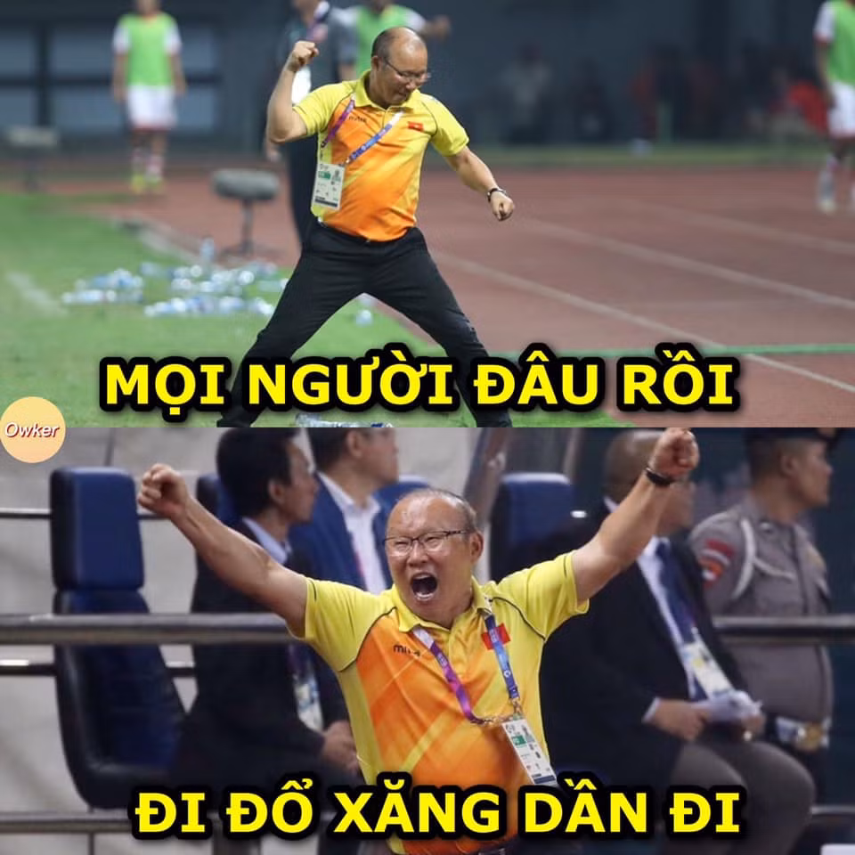 U22 Việt Nam giành duy chương vàng nhưng có lẽ những nhân viên cây xăng lại là người vất vả nhất.