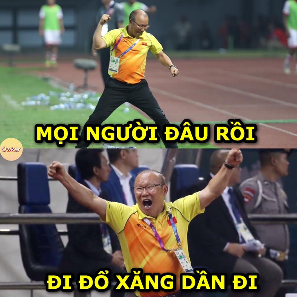 U22 Việt Nam giành duy chương vàng nhưng có lẽ những nhân viên cây xăng lại là người vất vả nhất.