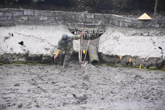 Nhung hinh anh ngay dau tien khai quat bai coc tai Dam Thuong-Hinh-7