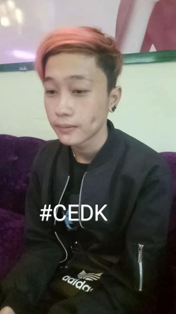 An Kim có sẵn nước da trắng, má lúm đồng tiền và khuôn mặt V-line, được đánh giá là xinh trai.