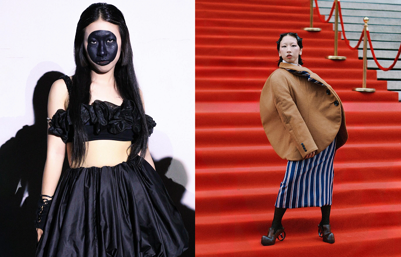 Xuất hiện ở những sự kiện khác, cô nàng cũng làm mình trở nên đặc biệt bằng cách lựa chọn lối hóa trang độc lạ hay diện outfit không quá ăn nhập.