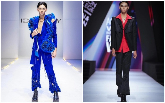 Trung tiết lộ mình đã cao 1m96, nhiều netizen cho rằng ở lứa tuổi 20, chàng trai này có thể còn cao hơn thế nữa.