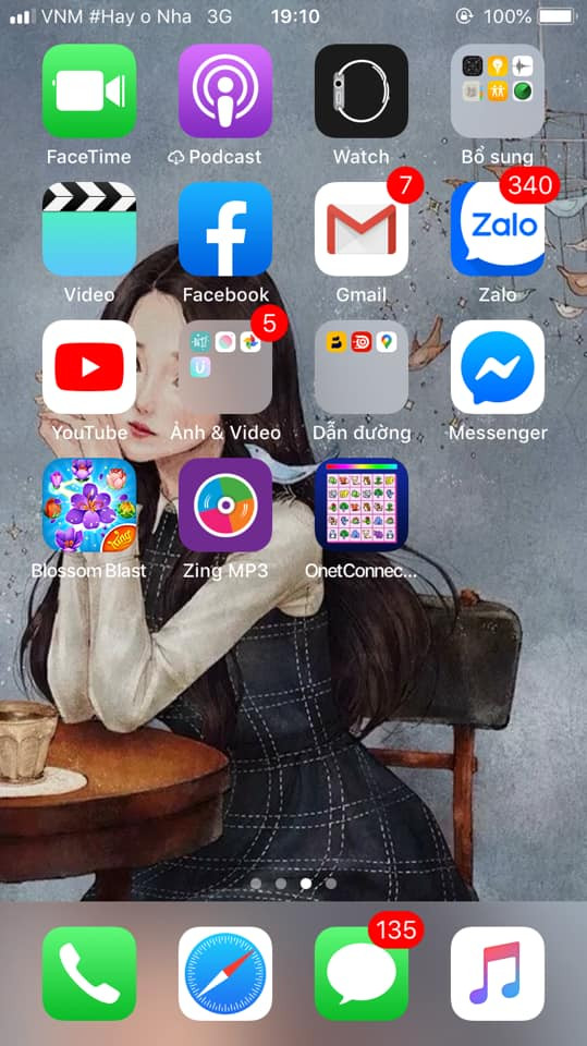 Nếu điện thoại của bạn chưa hiện thị thông điệp ý nghĩa này trên cột sóng thì nên khởi động lại điện thoại hoặc chuyển sang chế độ máy bay vài giây rồi kích hoạt lại như bình thường.