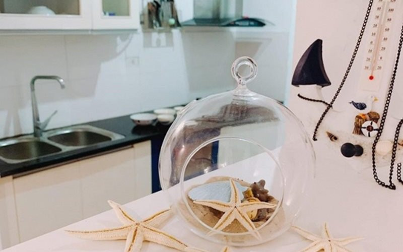 Căn nhà do chính tay cô thiết kế, mua sắm từng thứ trong nhà.