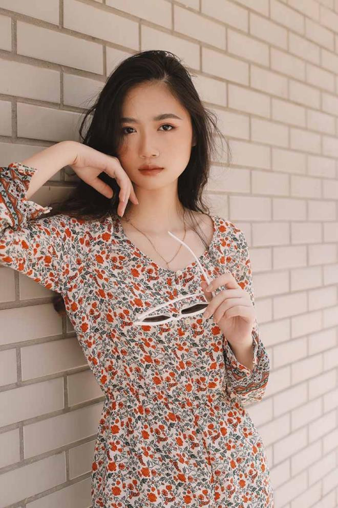 Quan điểm sống của Lan Nhi là luôn cầu thị, có sự phấn đấu. Nữ sinh Hà thành chia sẻ, chưa bao giờ quá tự hào về bản thân mà luôn không ngừng cố gắng để hoàn thiện nhiều hơn. (Ảnh: NVCC)