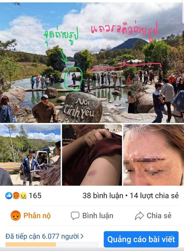 Gianh nhau cho “song ao”, du khach Thai Lan 