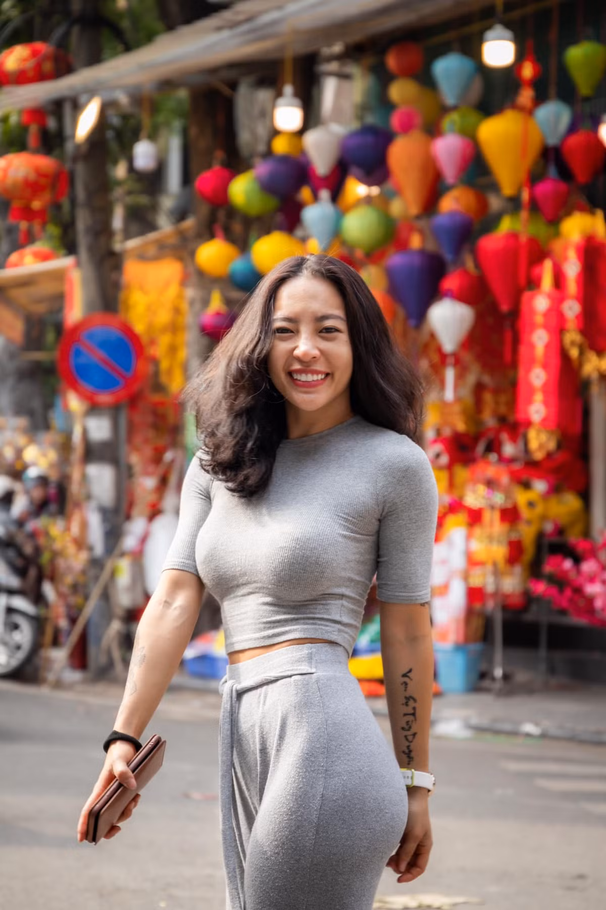 Bên cạnh làm HLV gym, Hana Giang Anh còn đang quản lý phòng tập riêng cũng như các HLV khác.