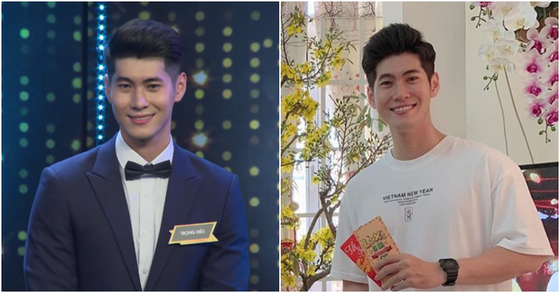 Trọng Hiếu bất ngờ xuất hiện tại "Người ấy là ai" với vai trò cố vấn cho nữ chính là một người chuyển giới tên Hà An. Chàng trai trên sân khấu trông bảnh hơn hẳn ảnh trên mạng.