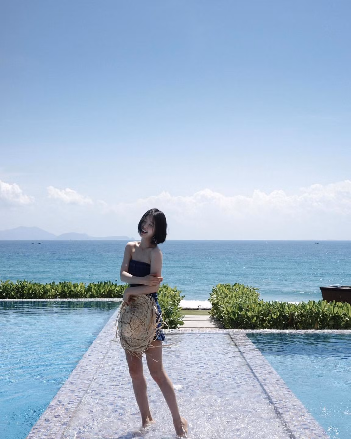 Nam Gyu Risở hữu vóc dáng nhỏ nhắn xinh xắn.