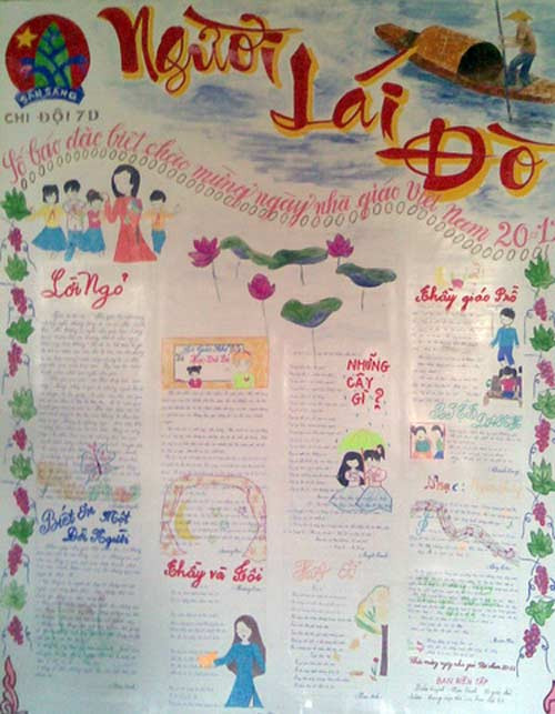 Chắc hẳn, đó là ký ức không thể nào quên của bao thế hệ học sinh. Là một kỷ niệm đẹp của "một thời để nhớ" mỗi dịp ngày Nhà giáo Việt Nam 20/11 tới.