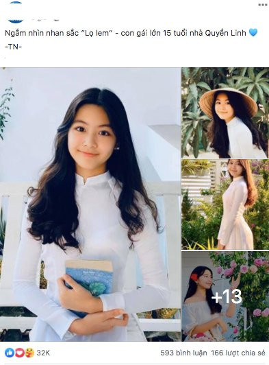 Diện áo dài trắng bé gái gây sốt mạng, danh tính hoá ra cũng không vừa Dien ao dai trang be gai gay sot mang, danh tinh hoa ra cung khong vua