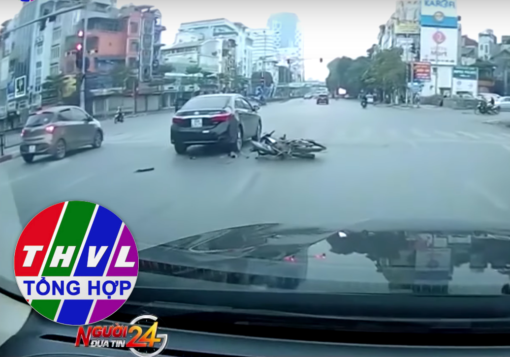 Mai bam dien thoai, nam thanh nien gap nan khi tham gia giao thong