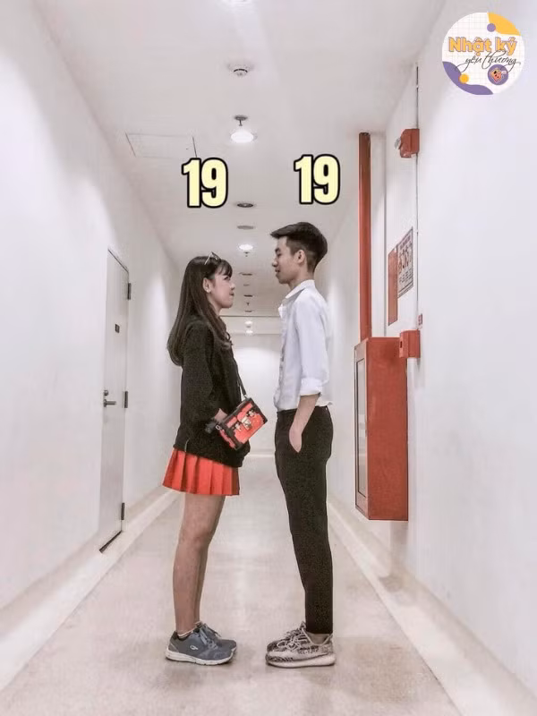 19 tuổi cả 2 vẫn bên nhau.