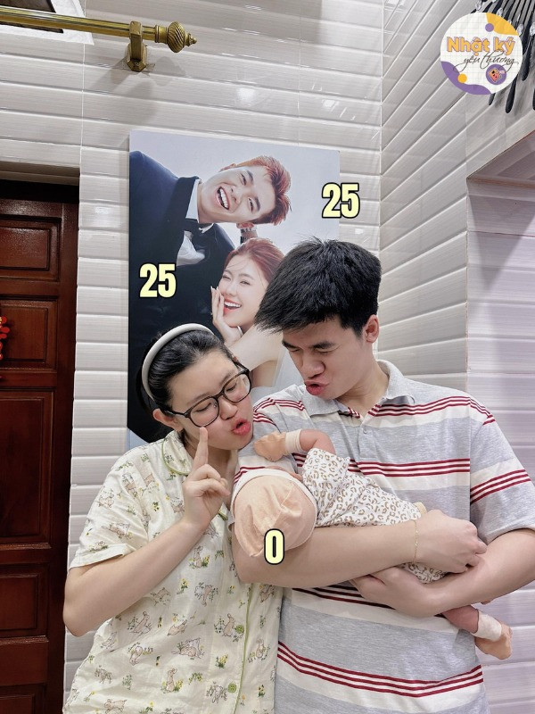 Hạnh phúc viên mãn ở tuổi 25 đón thành viên đầu lòng. Nhiều netizen đã bày tỏ sự ngưỡng mộ đối với tình cảm sắt son của cặp đôi: “Tình yêu từ giảng đường, thật đáng ngưỡng mộ”, “đáng yêu quá, nhìn thôi cũng cảm thấy hạnh phúc lây”.