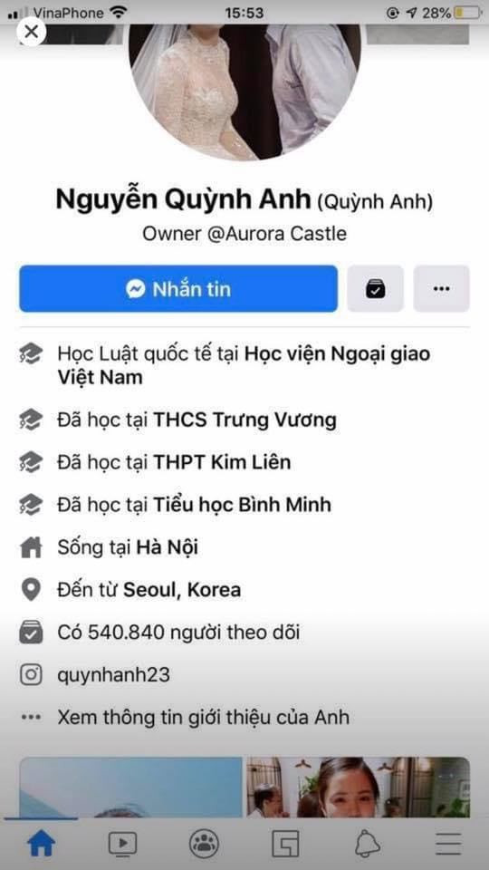 Thông tin việc vợ chồng Duy Mạnh gặp trục trặc càng khiến nhiều người tin hơn khi tìm vào trang cá nhân của "công chúa béo" bất ngờ ẩn phần thông tin đã kết hôn với chồng.
