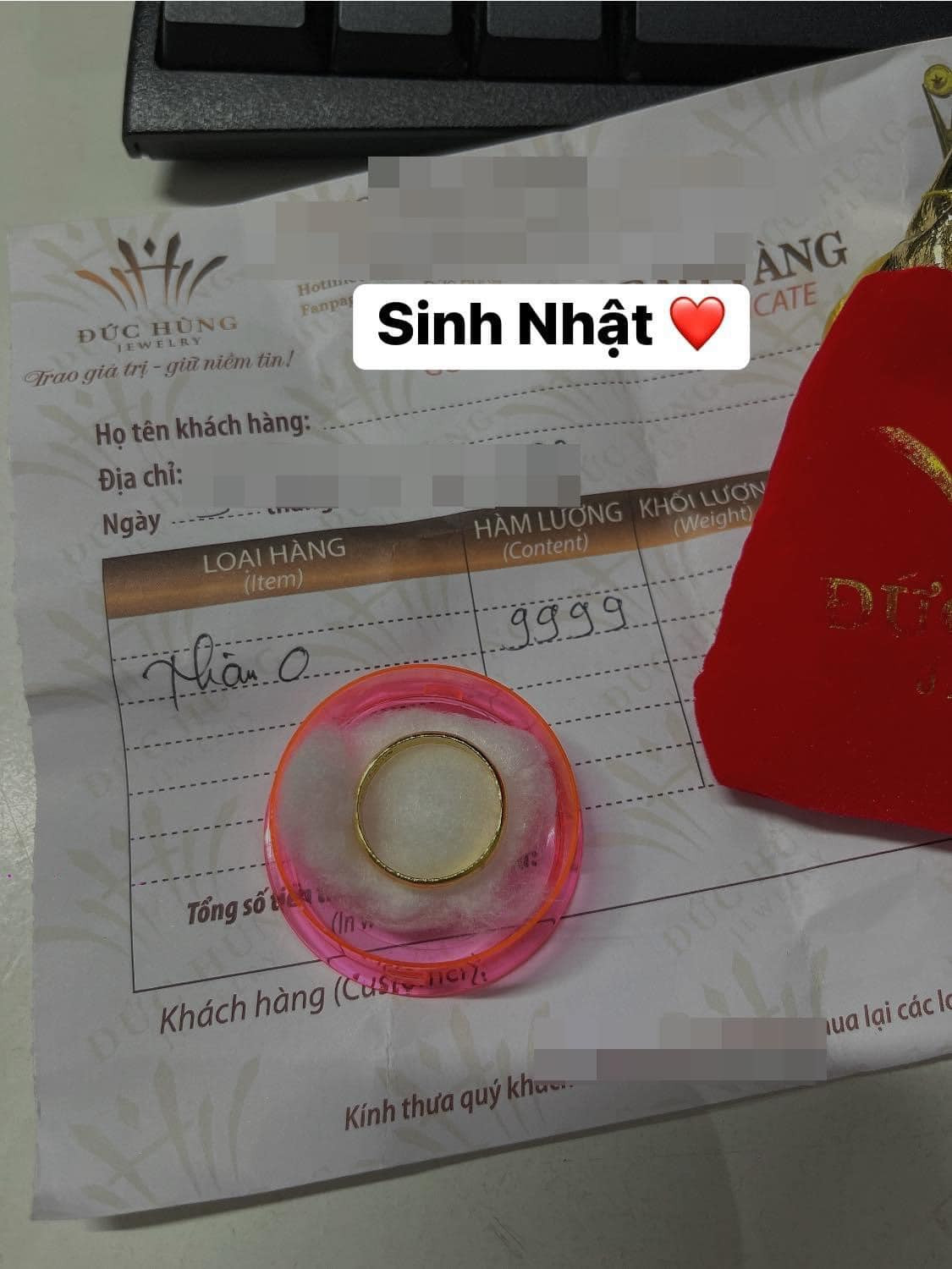 Trong thời điểm giá vàng đang tăng mạnh như hiện tại, nhiều người cho rằng anh chàng này đúng là "nhìn xa trông rộng".