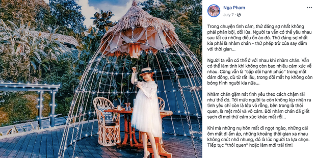 Những caption đặc chữ của Mina Phạm khiến nhiều người "trố mắt" không muốn đọc.