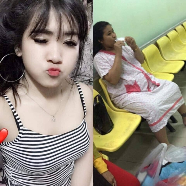 Không bảo chắc chẳng ai biết đây là một người, trông chẳng có tí gì liên quan đến nhau. Lúc còn thiếu nữ điệu đà, chải chuốt bao nhiêu thì đến khi sinh con lại xuề xòa, lôi thôi bấy nhiêu.