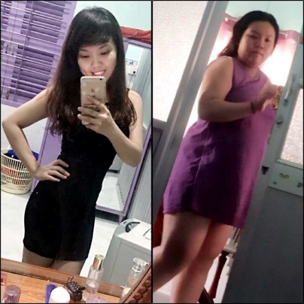 Thân hình thon gọn, ba vòng nuột nà ngày nào đã thay bằng thân hình chữ nhật với cặp đùi to khi mang bầu.