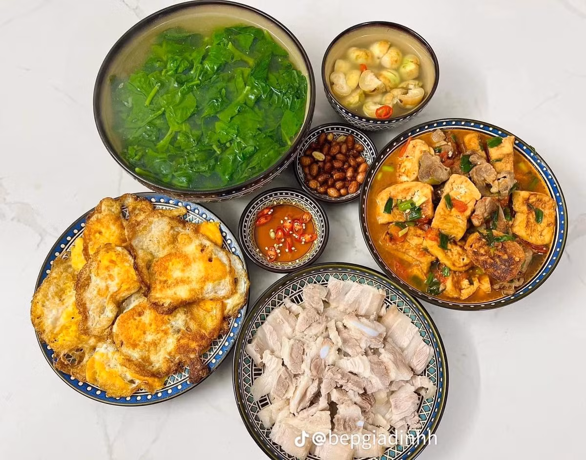 Loạt bữa ăn nhà khiến nhiều người nhìn thôi nhưng ứa nước miếng.