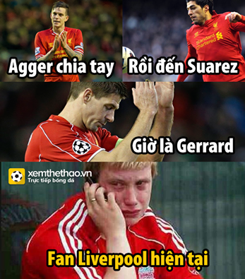 Liverpool đang lần lượt đánh mất những công thần của mình. Điều này làm các CĐV của đội bóng này không vui.