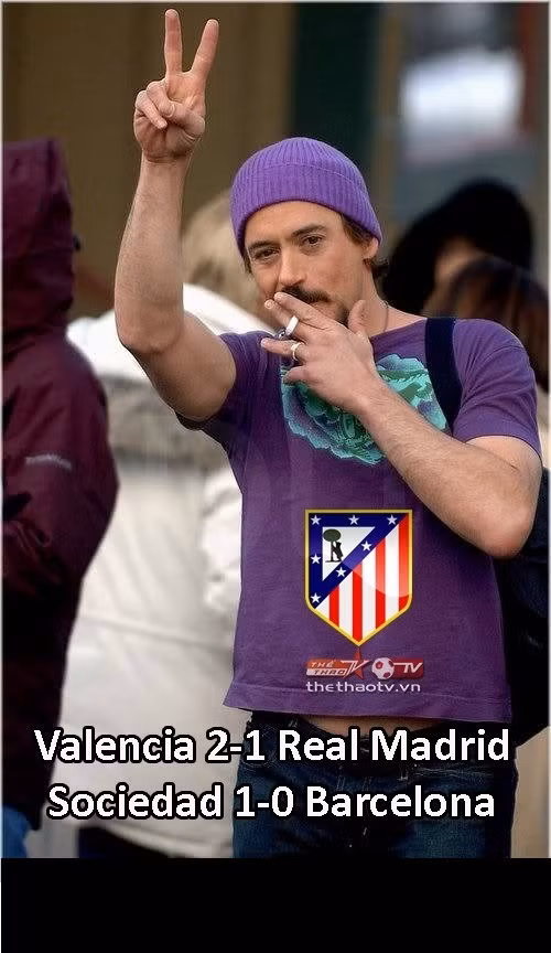 Sau cú trượt chân của Real Madrid và Barcelona thì Atletico Madrid là người được hưởng lợi nhiều nhất. Atletico đã có chiến 3-1 trước Levante để thu hẹp khoảng cách với Real Madrid và Barcelona trên bảng xếp hạng La Liga.