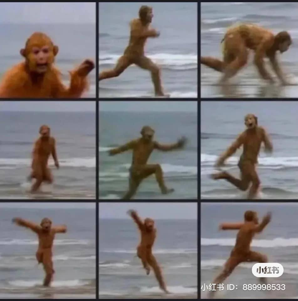 Vì giống y chang cách tạo dáng của Mỹ hầu vương Tôn Ngộ Không.