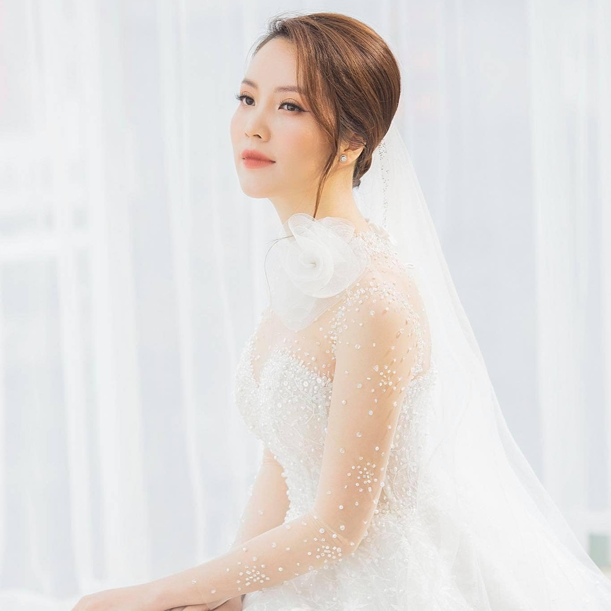 Dù đã 32 tuổi thế nhưng Thụy Vân vẫn sở hữu nhan sắc xinh đẹp, trẻ trung.