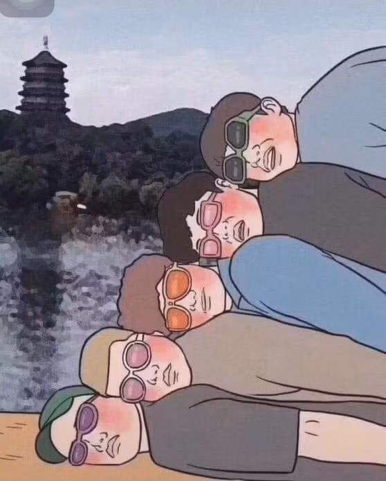 Khi đi du lịch mà cả hội bạn thân đều thích ngủ...