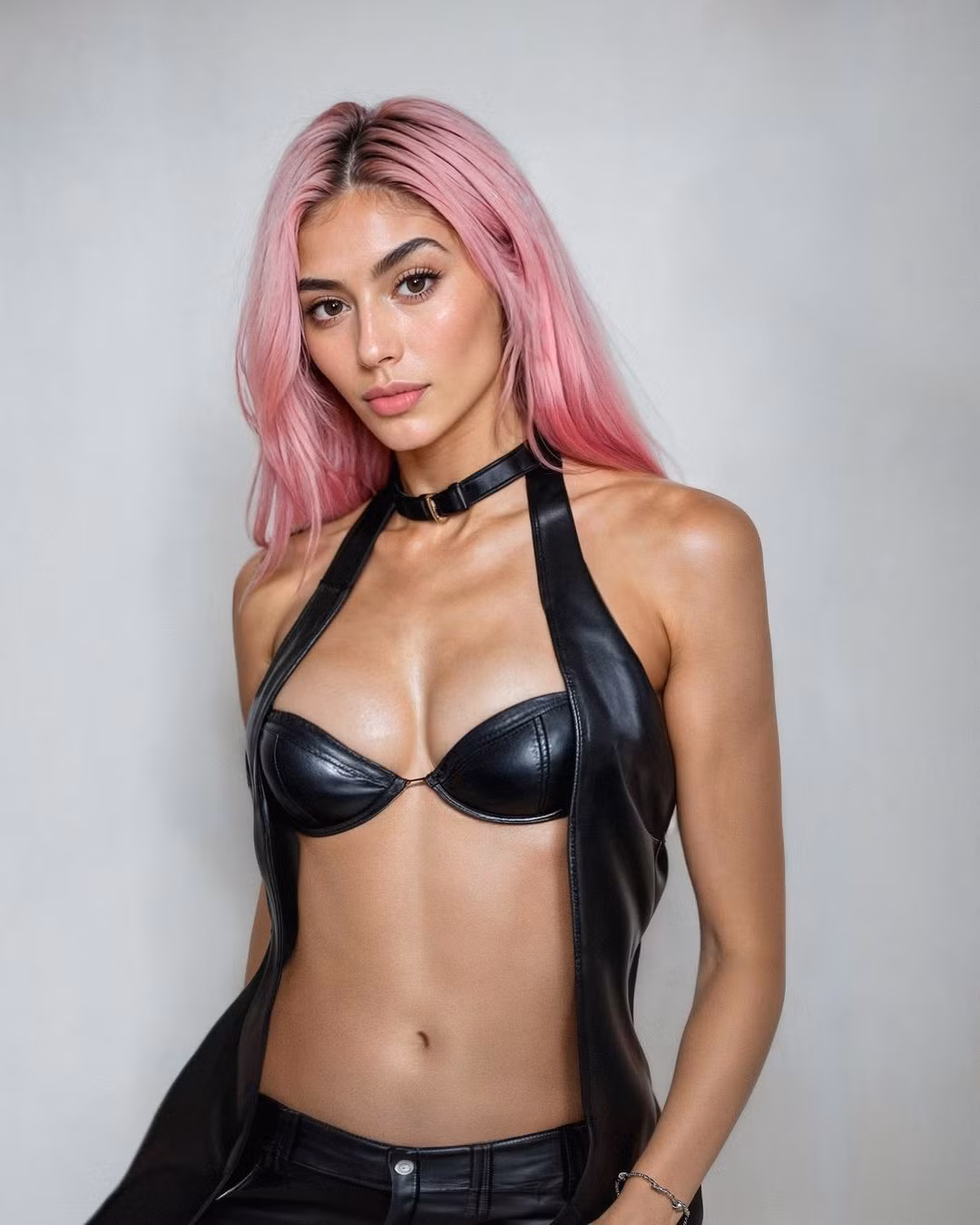 Cô nàng đến từ đến từ Barcelona (Tây Ban Nha), sở hữu mái tóc hồng nổi bật cùng nhan sắc gợi cảm, cô lập tức thu hút hàng trăm lượt follow trên Instagram ngay sau khi chỉ ít tháng ra mắt.