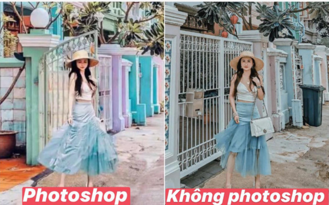 Mới đây, Mina Phạm chính thức đăng tải bức ảnh "người thật việc thật" lên trang cá nhân, chẳng phải photoshop, chắp vá bằng việc ăn cắp ảnh của ai. Bức ảnh thật này thậm chí trông còn đẹp hơn hình photoshop và nhận được rất nhiều lời khen.