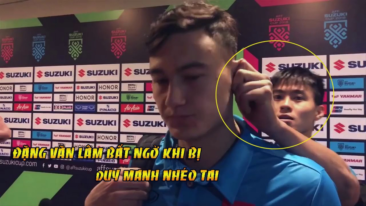 Việc liên tục "cà khịa" đồng đồng cho thấy mối quan hệ giữa các cầu thủ của tuyển Việt Nam hết sức tốt đẹp.