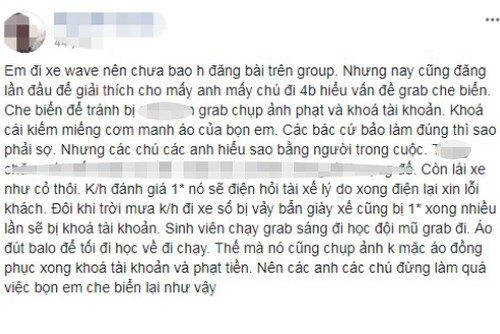 Trước đó, đã từng có một tài xế xe ôm lên tiếng về hành động che biển số xe sau khi gây tranh cãi quá nhiều trên MXH. Theo đó, anh này đã đưa ra nhiều dẫn chứng nhằm bênh vực hành vi này.