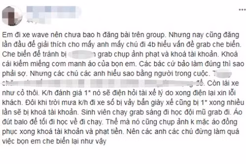 Trước đó, đã từng có một tài xế xe ôm lên tiếng về hành động che biển số xe sau khi gây tranh cãi quá nhiều trên MXH. Theo đó, anh này đã đưa ra nhiều dẫn chứng nhằm bênh vực hành vi này.