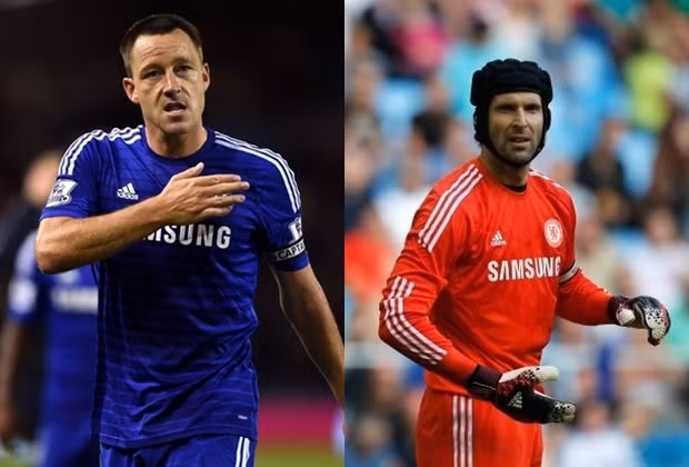 John Terry – thủ môn Petr Cech đã chơi cùng nhau 275 trận tại giải đấu cao nhất nước Anh.
